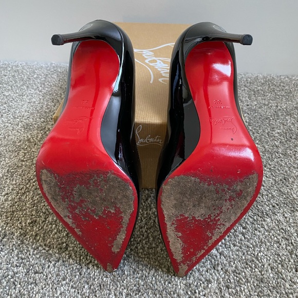Christian Louboutin Pigalle Follies 100 Patent - Size 38 - Picture 6 of 8